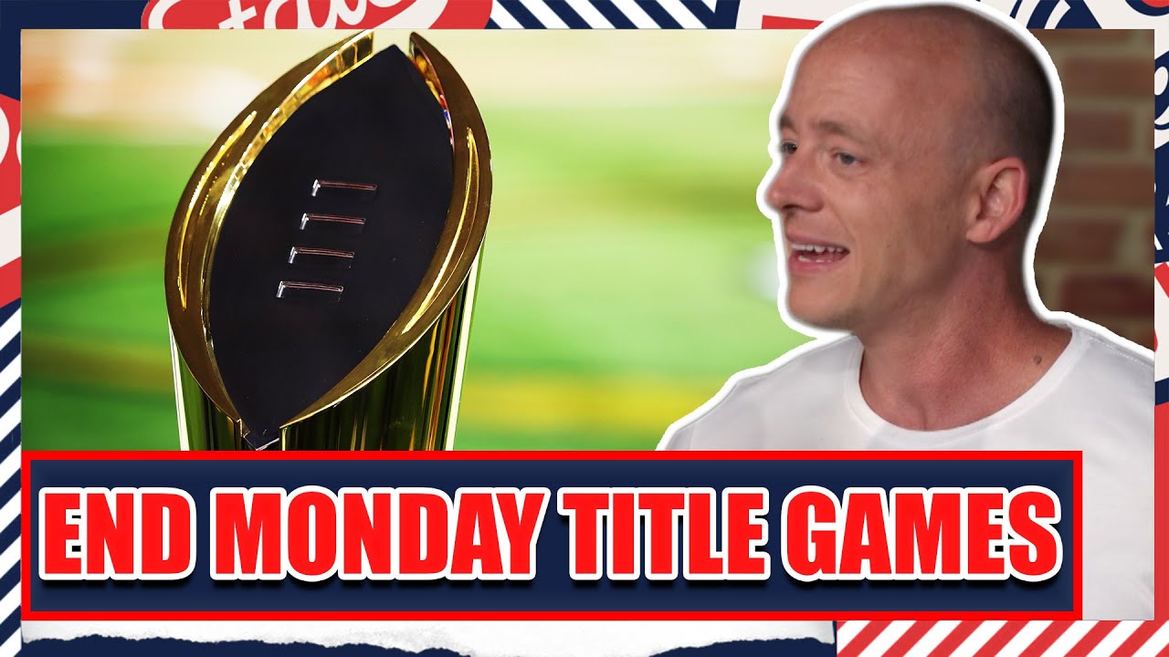 National Title Games On Mondays NEED TO END - Josh Pate's College Football Show