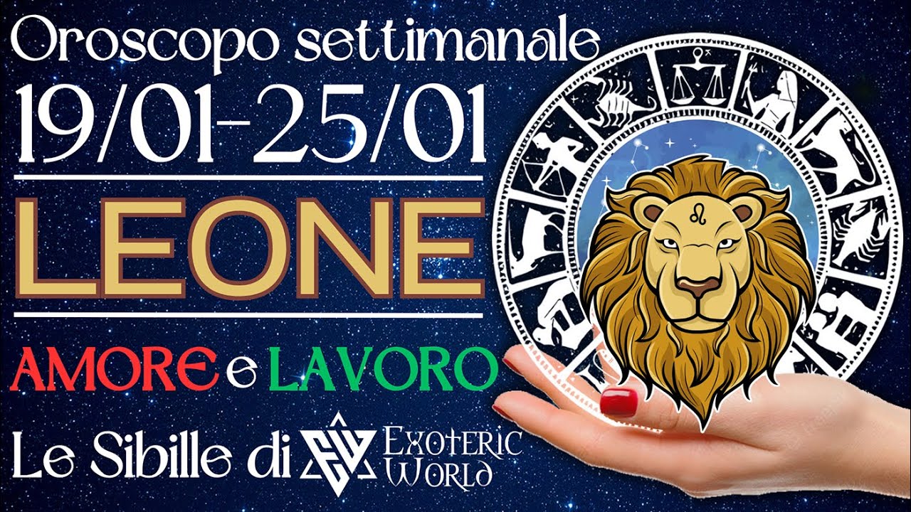 ♌ Leone Oroscopo settimanale - Verifica atteggiamenti e promesse - Lettura con Sibille
