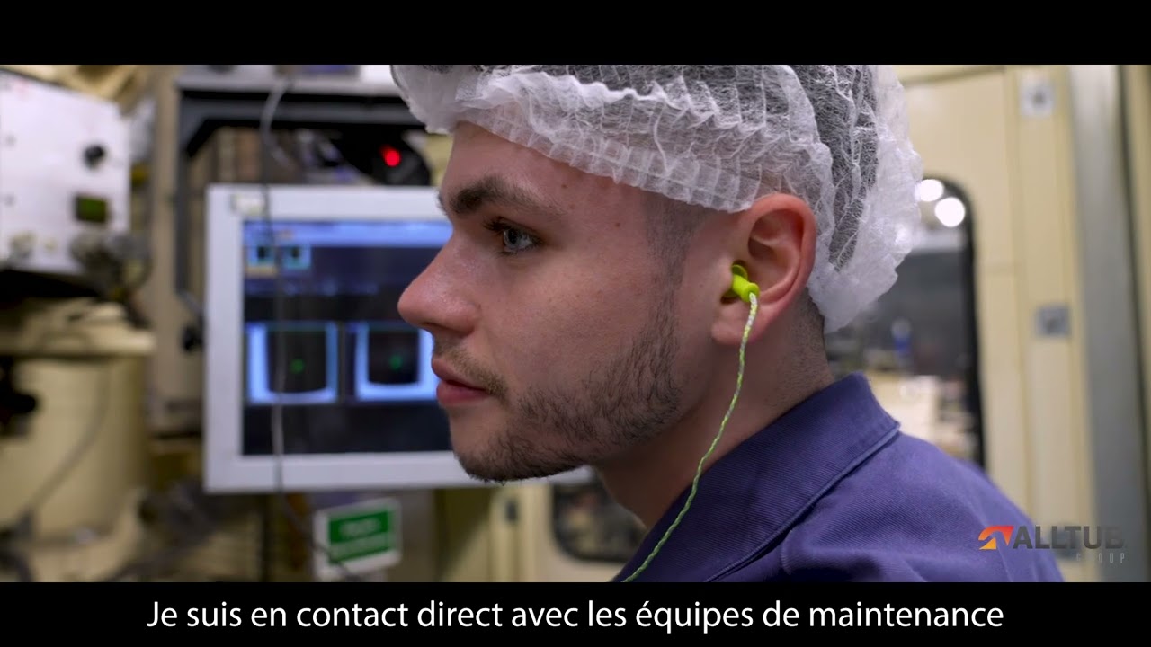 Le métier de Régleur / Conducteur de ligne chez ALLTUB France