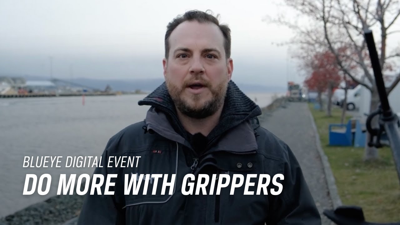 Do more with grippers on the Blueye X3 ROVs | Blueye Digital Event