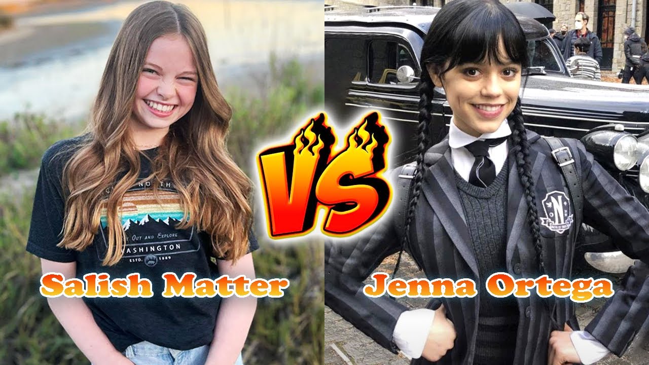 Salish Matter VS Jenna Ortega Transformation 👑 From Baby To 2024