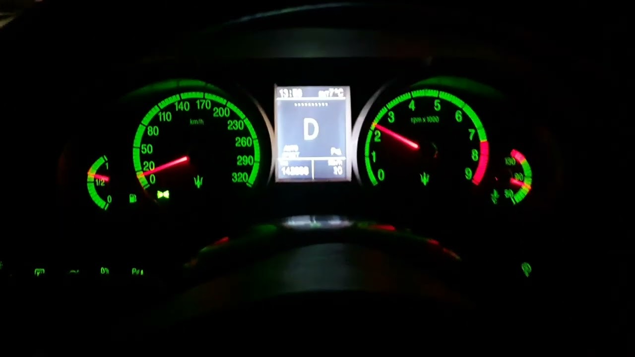 0 - 200 km/h Maserati Quattroporte Duoselect