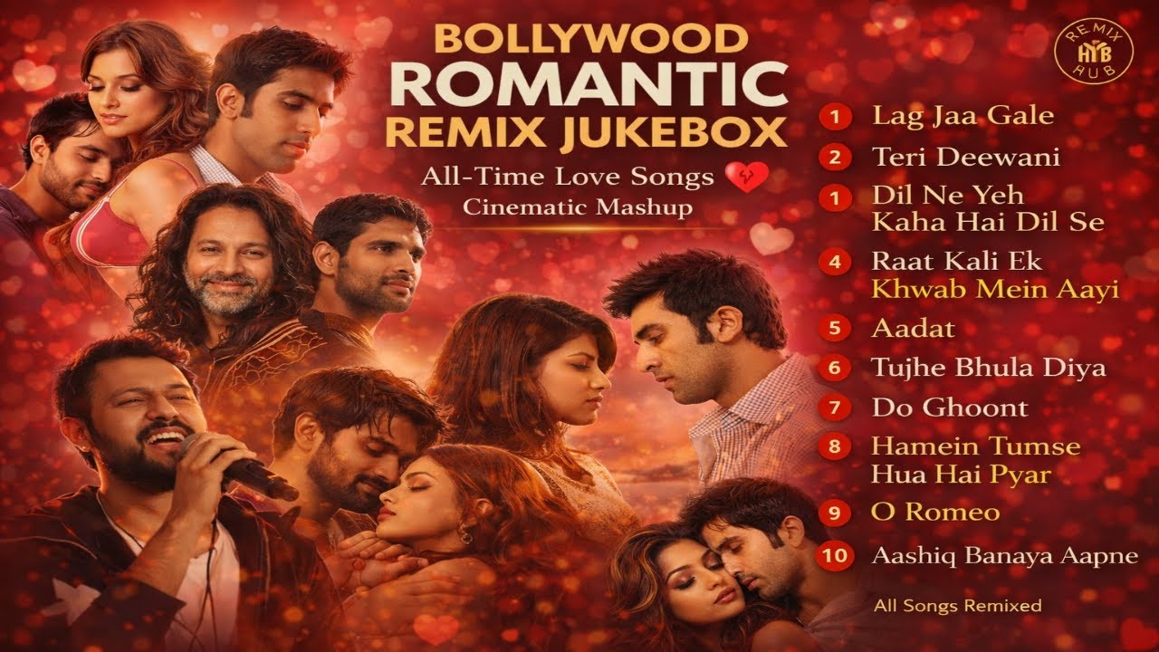 Bollywood Romantic Jukebox | All-Time Love Songs | Cinematic Mashup | Hindi Remix Collection Music
