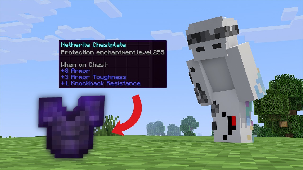 Finir MINECRAFT mais les DROPS sont CHEATÉS