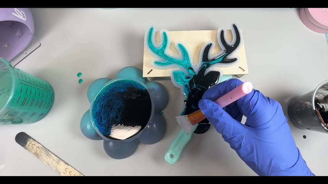 New Deer Jewelry mold, see what I created!