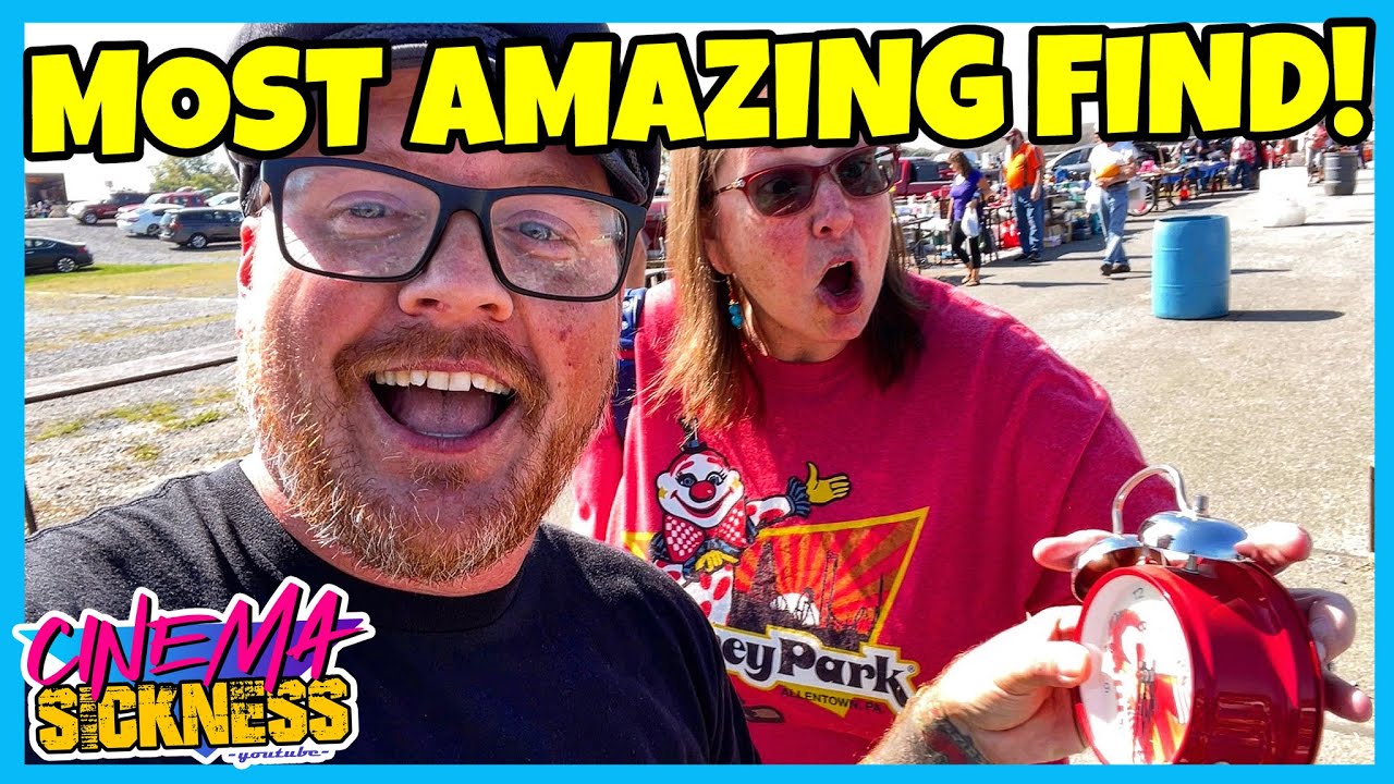THRIFTING THE BEST FIND HERE // Thrifting Movies With Rats Stash At The Leesport Farmers Market