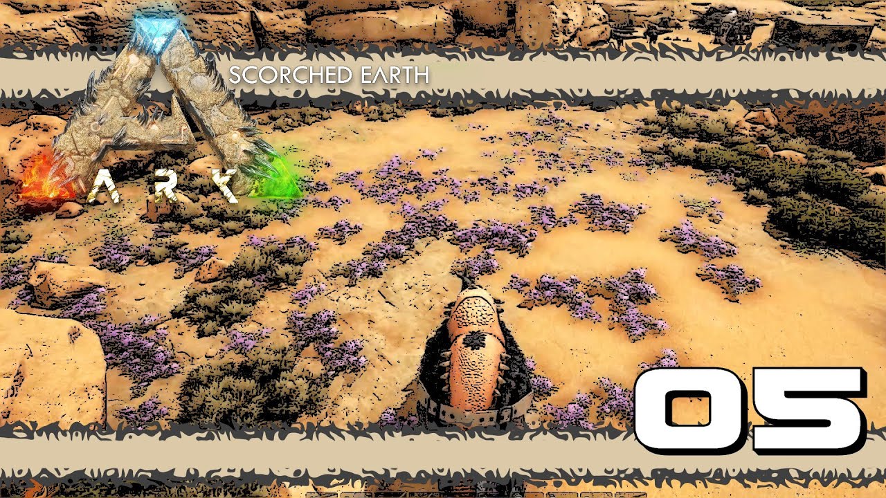 ARK: Scorched Earth E05 - HOW TO FARM RARE MUSHROOMS!!