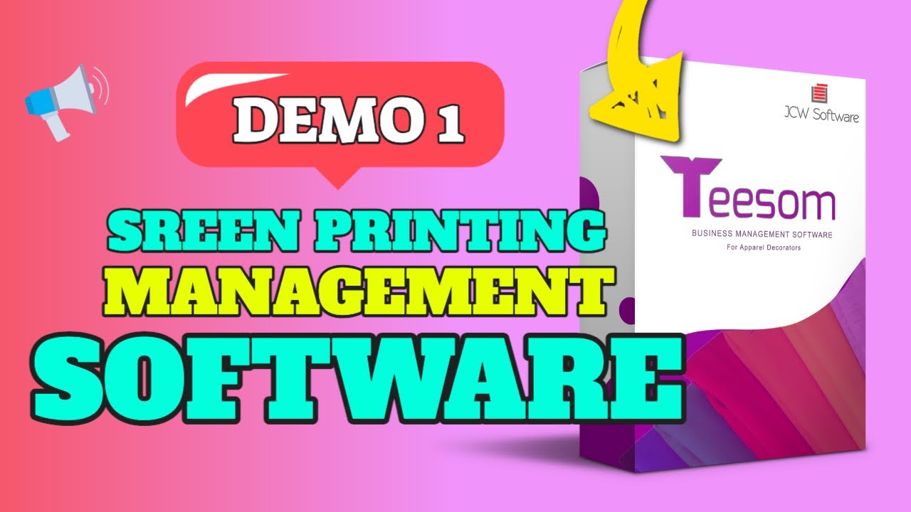 Discover Teesom: Your Ultimate Screen Printing Management Software Demo 1