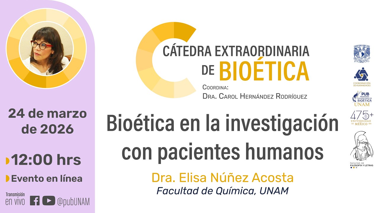 C&aacute;tedra Extraordinaria de Bio&eacute;tica de la FFyL, 
