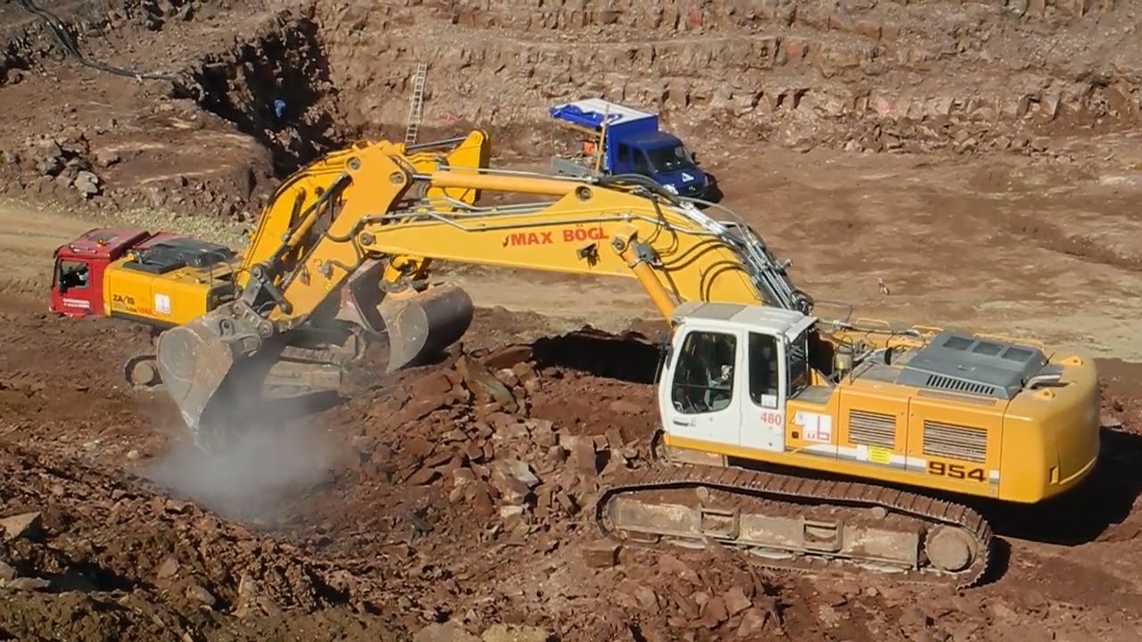 Liebherr R954C Max Bögl