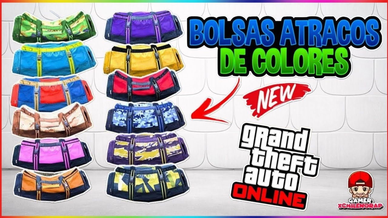 METODO NUEVO!! | SACAR BOLSOS DE COLORES | TRASPASAR BOLSOS A CUALQUIER CONJUNTO | GTA 5 ONLINE