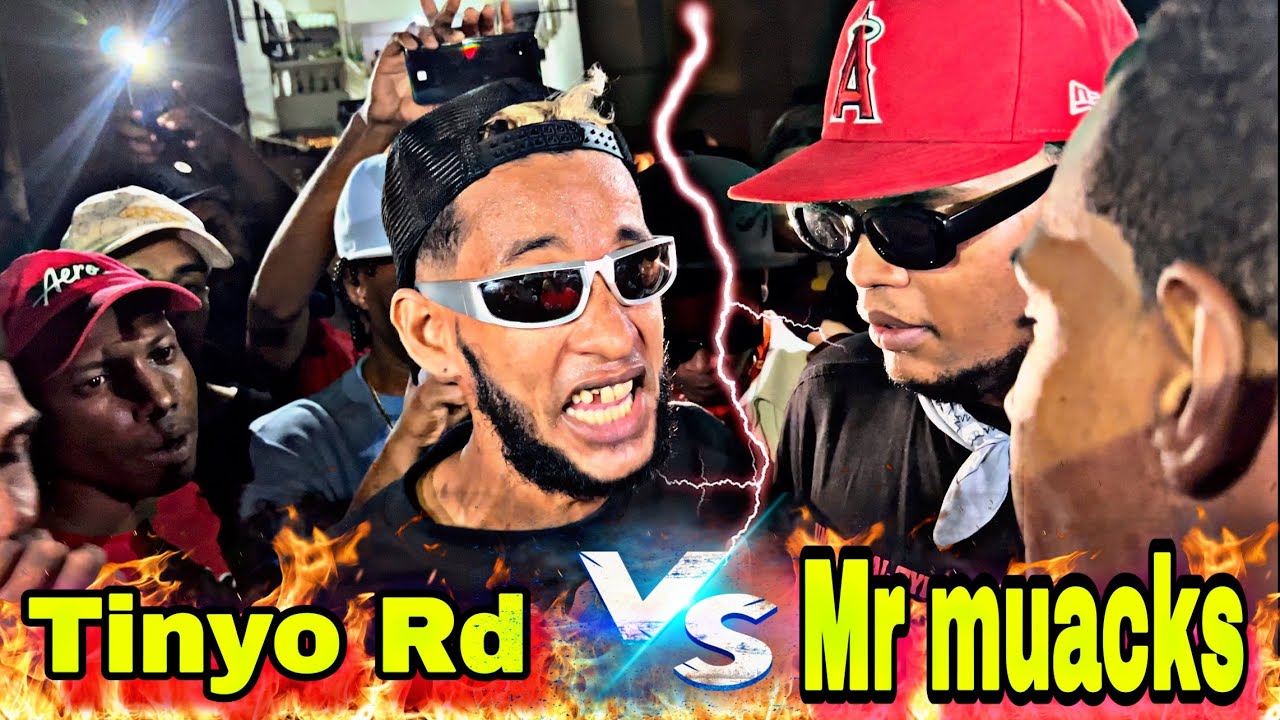 Tinyo Rd Vs MR Muacks ( Freestyle Dominicano ) En Joyería la Baticueva 😅 k Cura