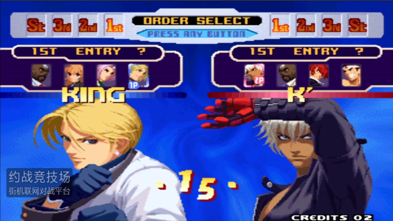 KOF 2000 Ya Wang 吖王 VS 韩国MADKOF FT10 22-08-2019