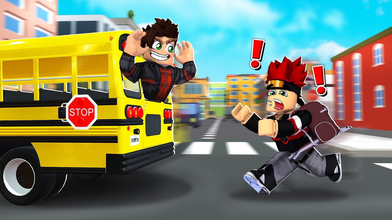 Am intarziat la SCOALA in ROBLOX Late to School!