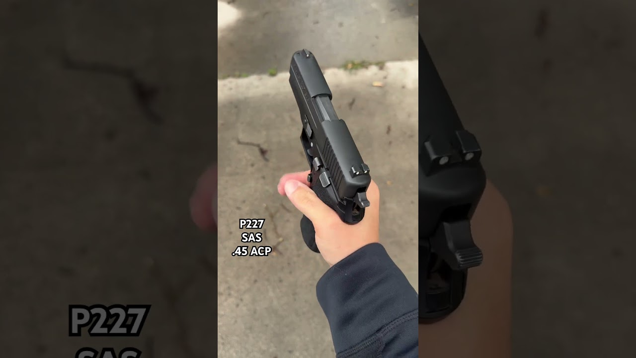 Rarely seen P227 SAS - Sig Sauer - .45 ACP #thicc #45friday #tgif