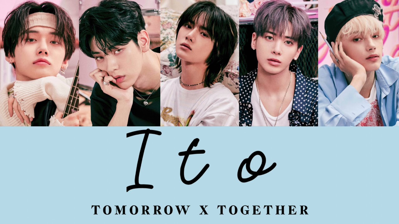 《日本語歌詞》Ito TOMORROW X TOGETHER GReeeeN color coded パート 日本語字幕 투모로우바이투게더 이토 투바투