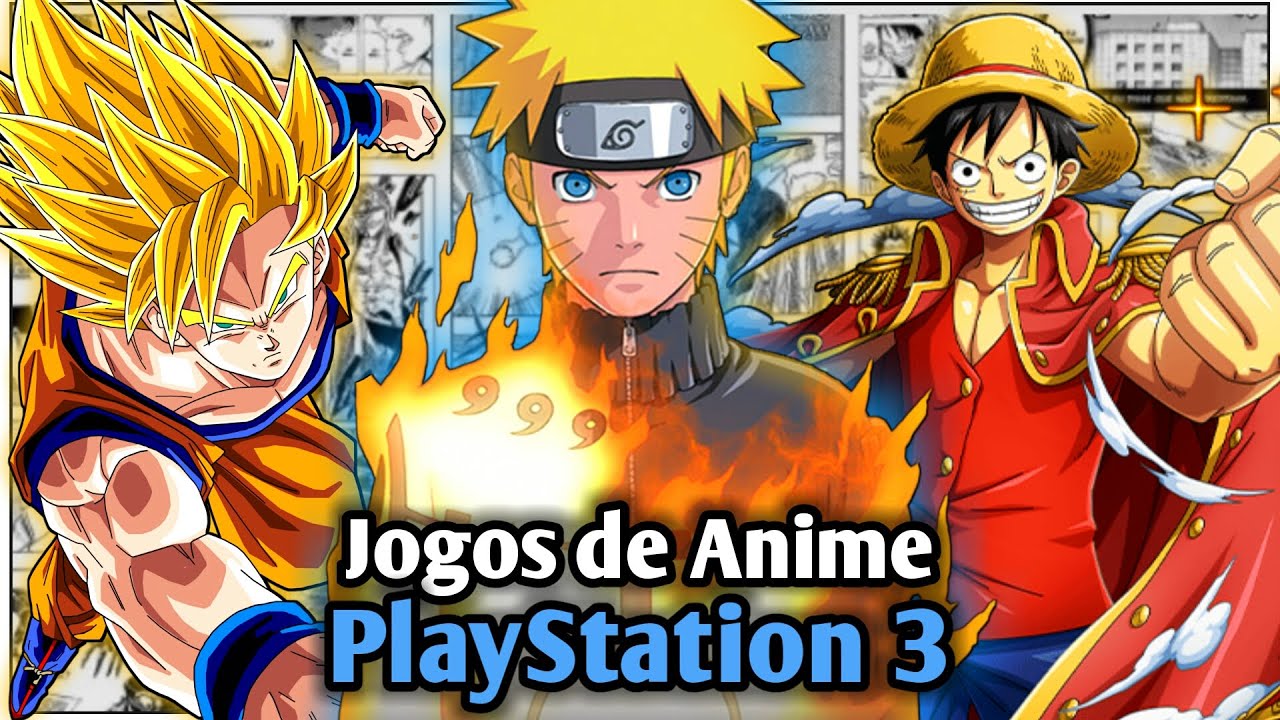 +de 30 jogos de Anime do Ps3