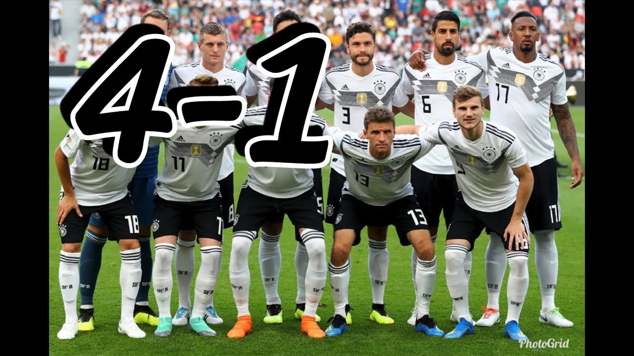 Germany Vs Mexico 4-1 / Match Highlight HD