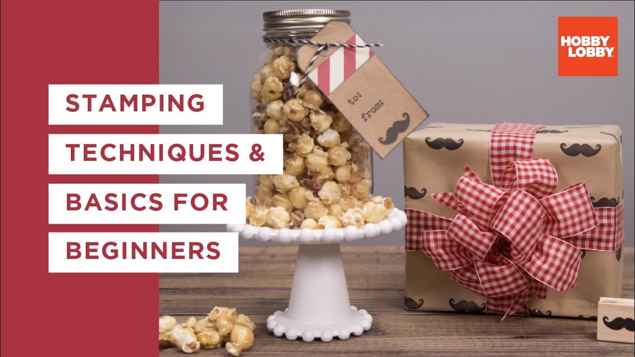 Stamping Techniques and Basics for Beginners | Hobby Lobby&reg;