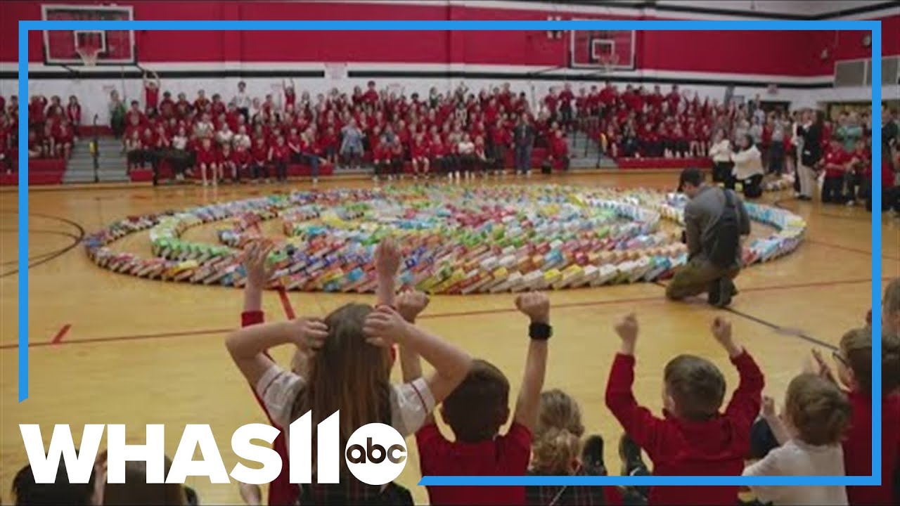 Louisville students participate in viral rally for good cause