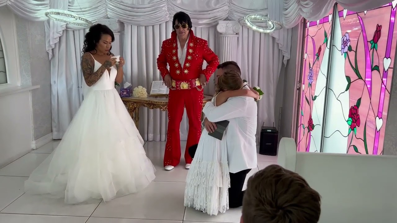 Our Little White Wedding Chapel Las Vegas Wedding