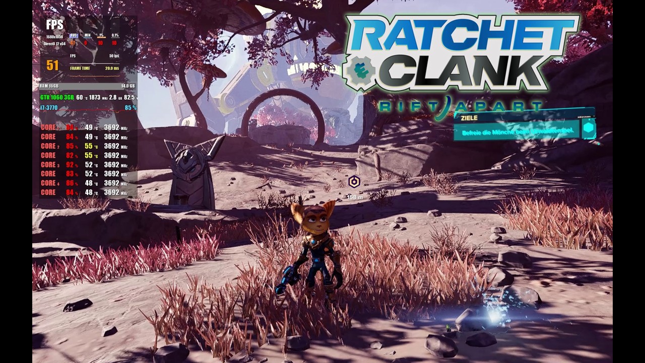 Let's Play - Ratchet & Clank Rift Apart (i7-3770 / GTX 1060 3GB)