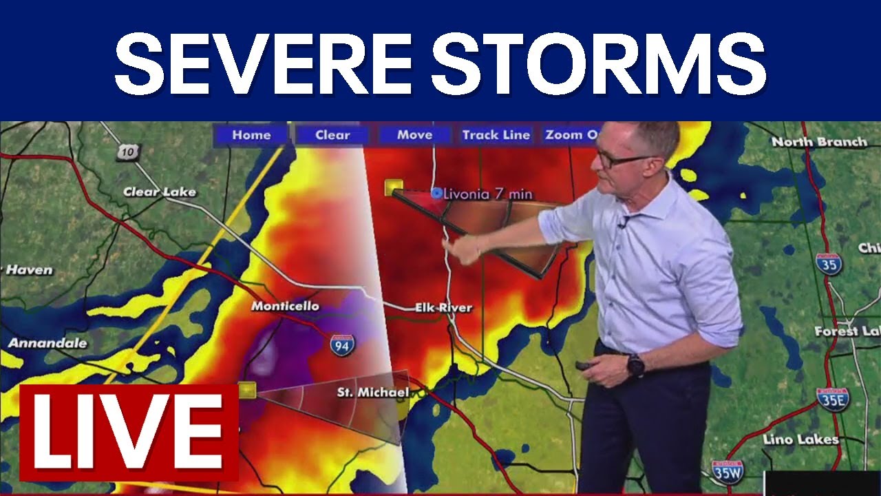 LIVE | Tornadoes reported, severe storms in Twin Cities metro