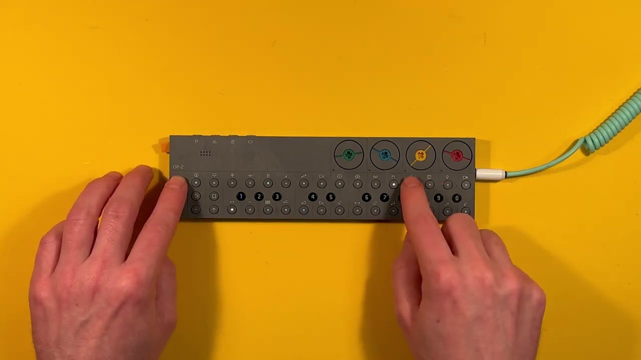 OP-Z by Teenage Engineering chill jam | Jamuary 2026 Day 16