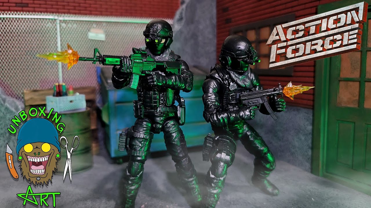 Valaverse Action Force Special Ops Republic Guard and Special Ops Gear Pack Unboxing and Review