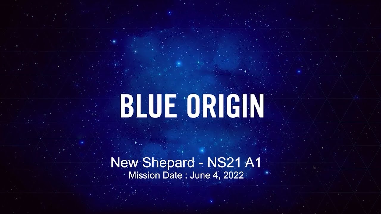 Blue Origin's 5th human space flight - Captain Hamish Harding