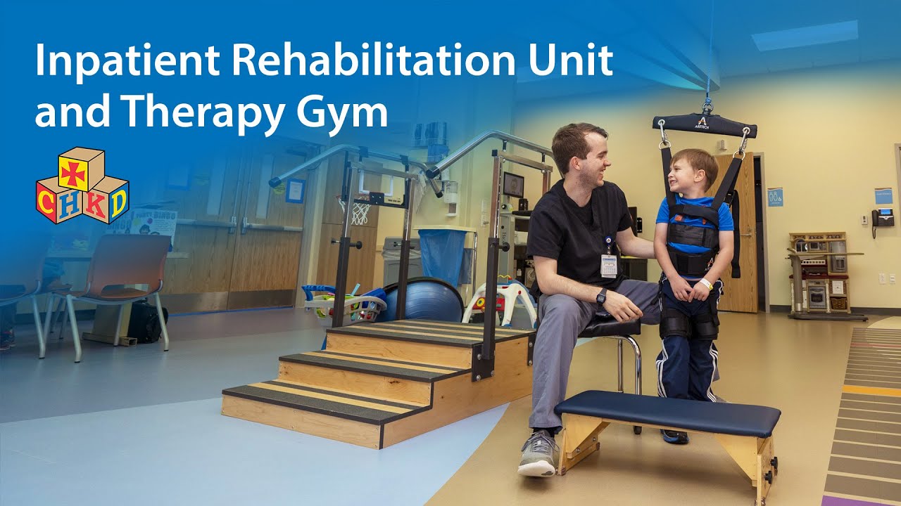 Virtual Tour of CHKD's Inpatient Pediatric Rehabilitation Unit & Therapy Gym