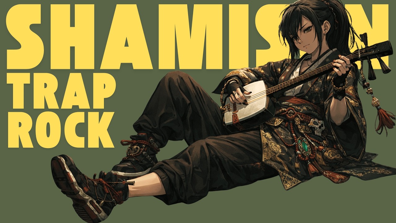 SHAMISEN TRAP ROCK 🔥 808 Bass + Heavy Riffs | Ultimate Japanese Fusion
