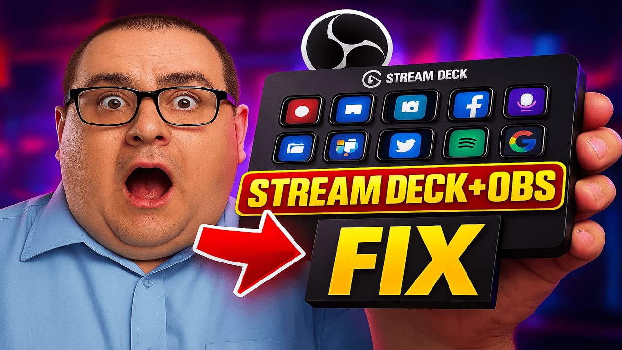 My New Plugin Instantly Fixes Your Stream Deck in OBS Studio 32 (2025 Update)