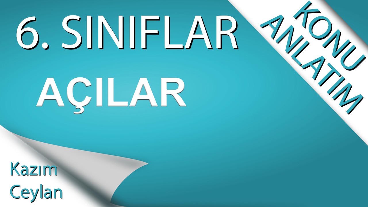 6. SINIF AÇILAR