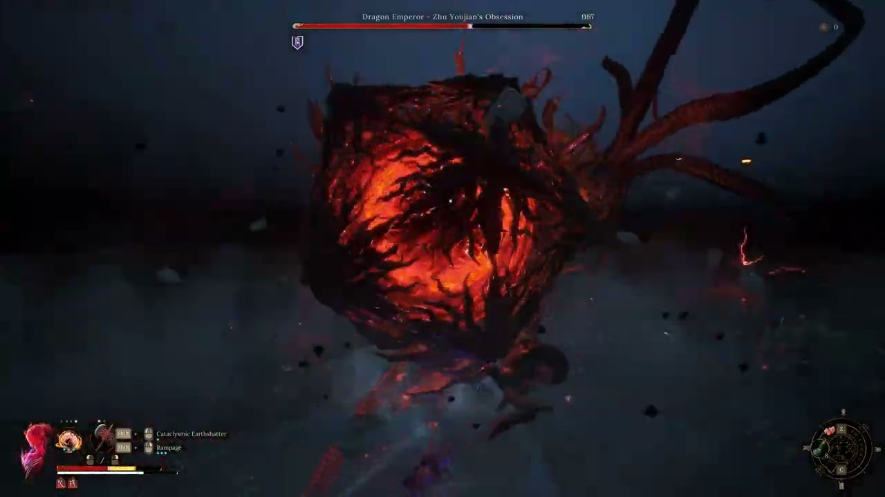 The reborn boss fight
