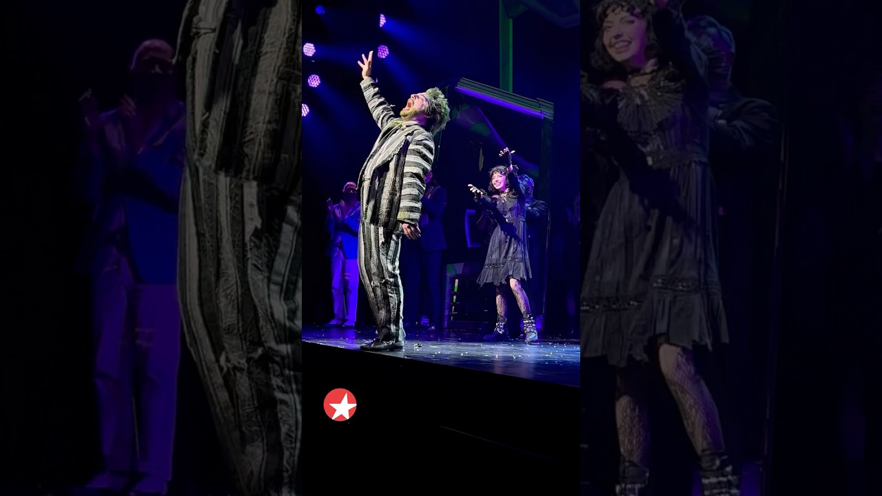 BEETLEJUICE has returned to Broadway! Check out their curtain call including 14 Broadway debuts!