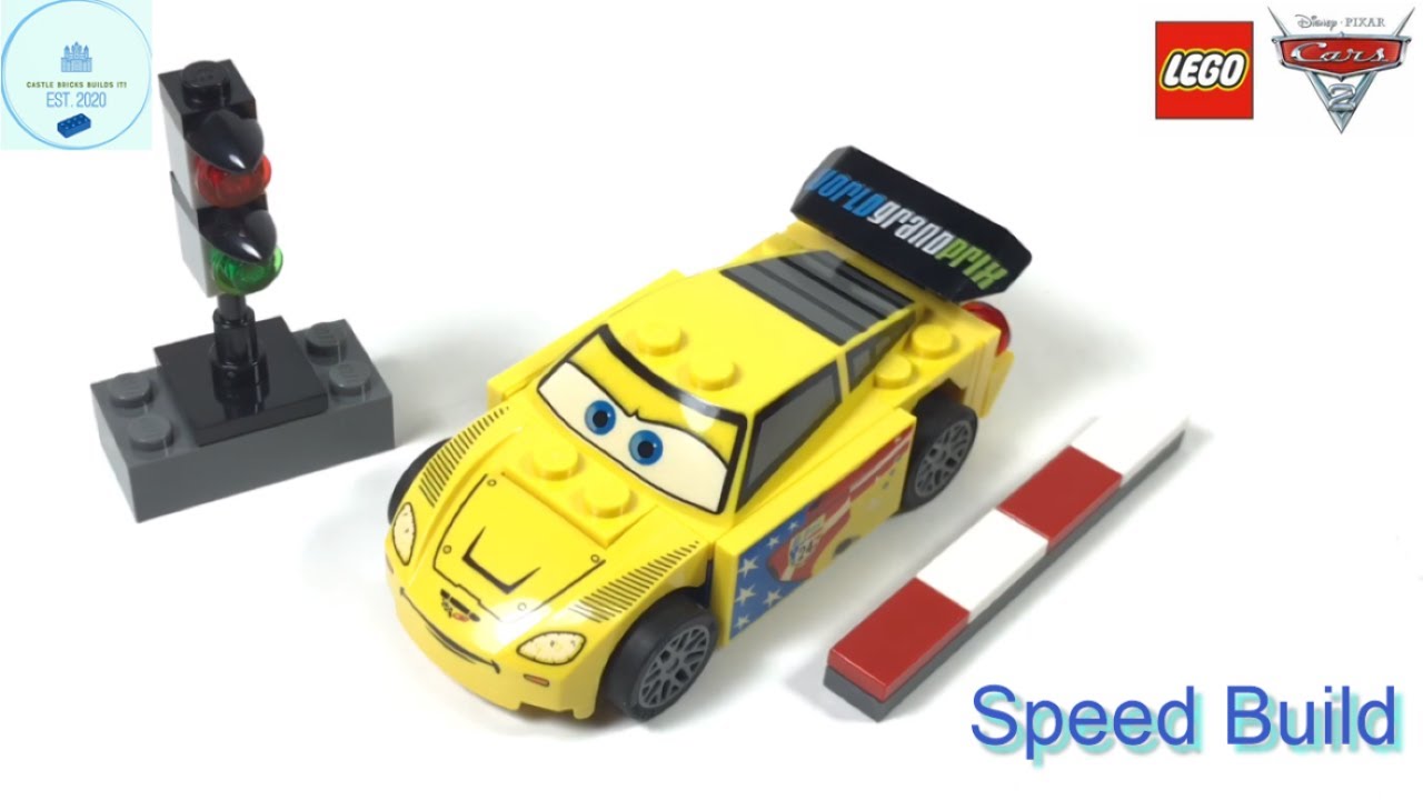 Lego Cars Jeff Gorvette 9481 Скоростная сборка