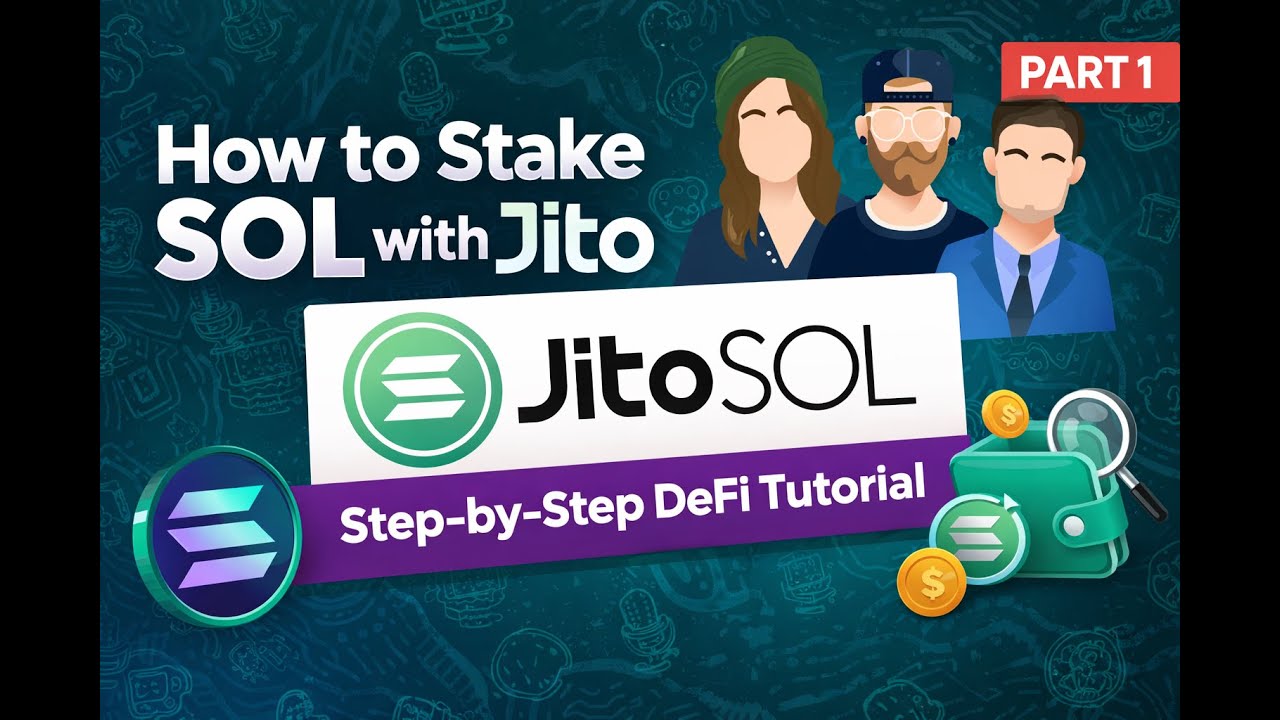 Как разместить SOL в стейкинге с помощью Jito (пошаговое руководство по DeFi) | Часть 1