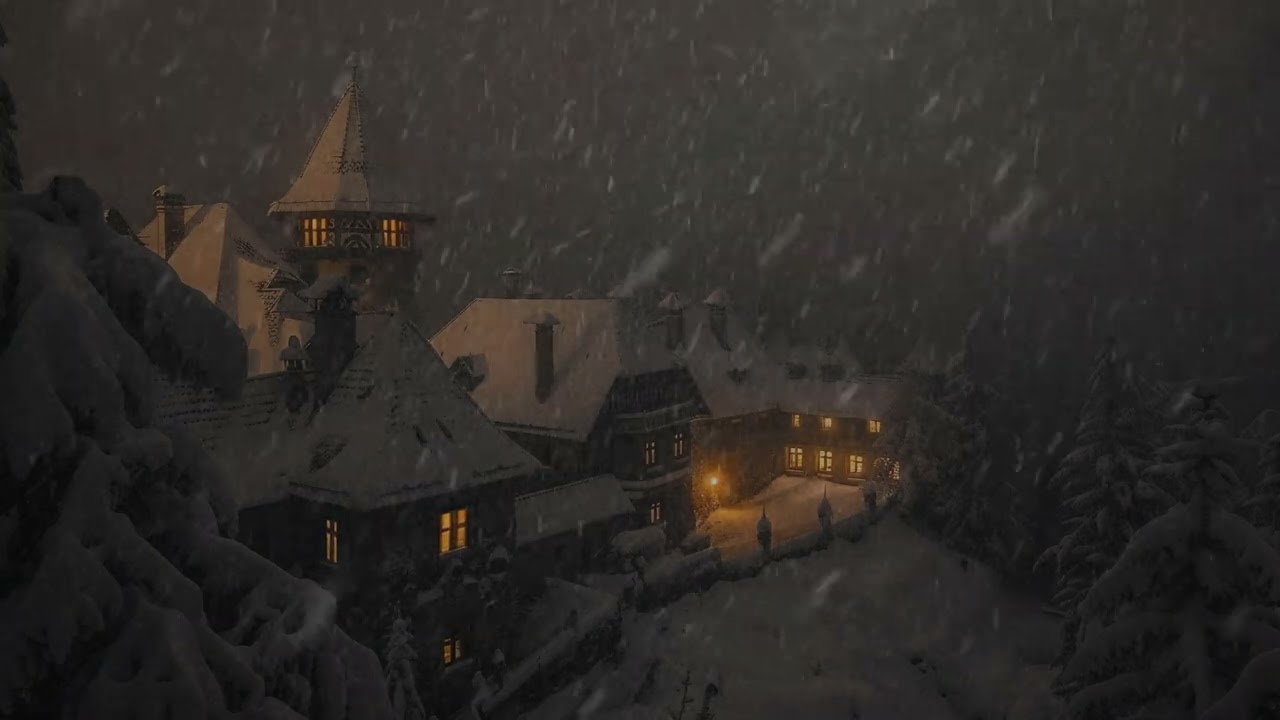 Sleep Like Royalty With 10 Hours Of Enchanting Blizzard Sounds From A Mysterious Castle
