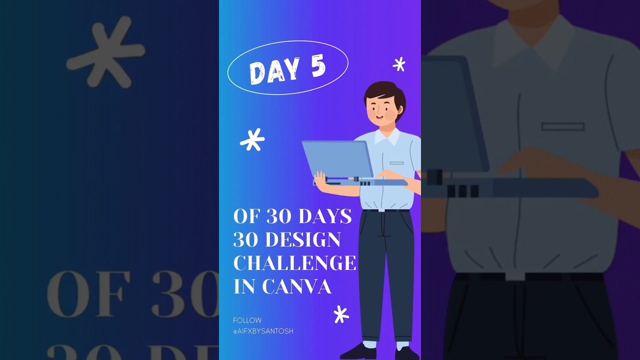 Day 5: Generate AI avatar in Canva 
