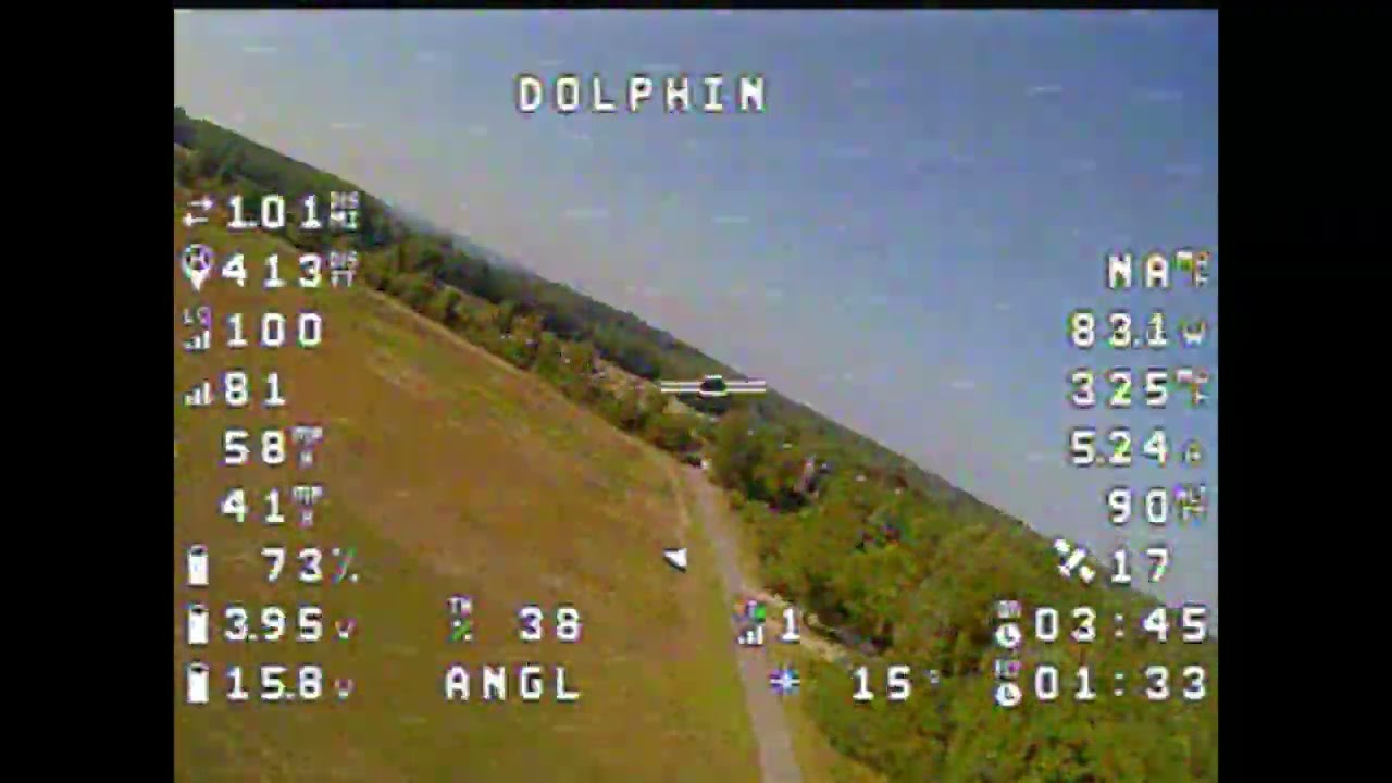 ATOM RC DOLPHIN MAIDEN SUCCESSFUL MATEK-F405-WTE EXPRESS LRS  TBS 25mw