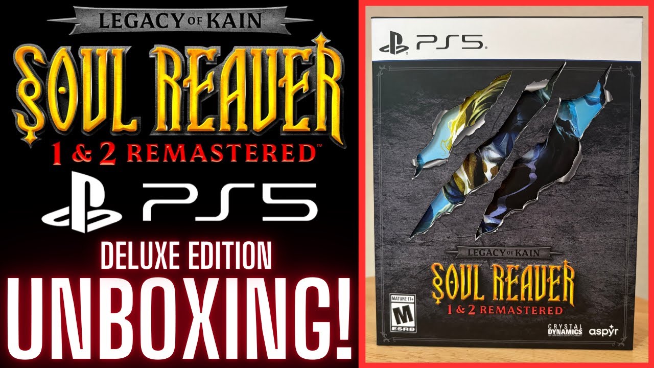 Soul Reaver 1&2 Deluxe Edition PS5 Unboxing!