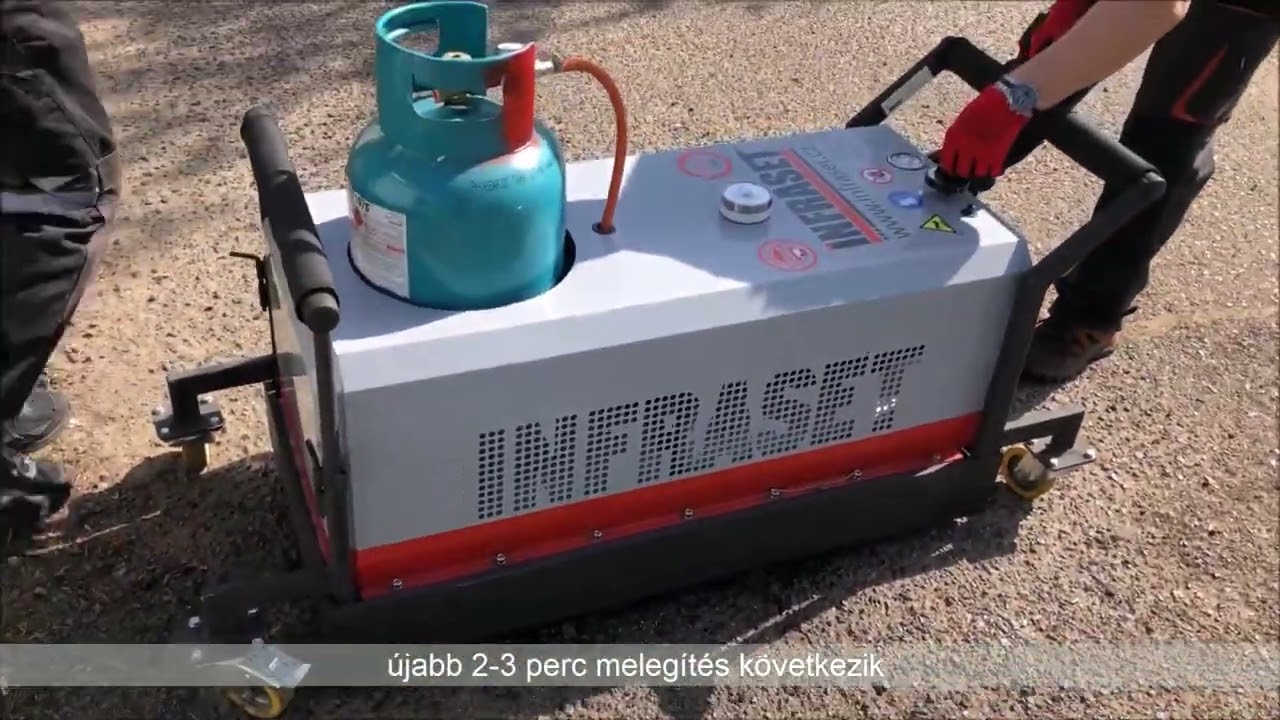Innovatív aszfaltjavító megoldás települések számára – INFRASET®