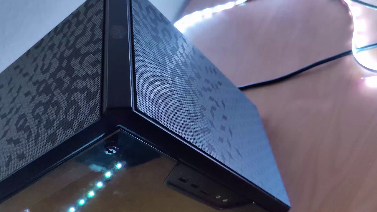 CoolerMaster Q300L Review mAtx GPU 240mm AIO RGB --4K--