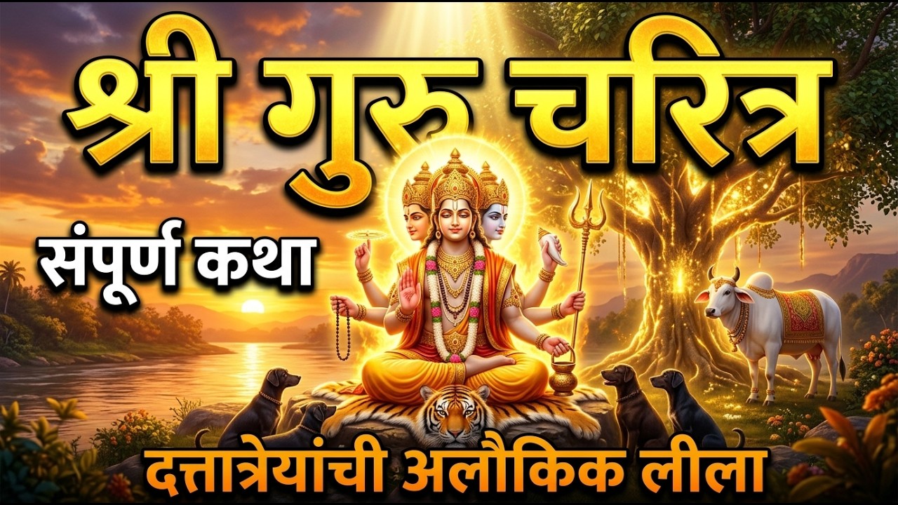 संपूर्ण श्री गुरुचरित्र कथा | 52 अध्यायांचे सार  | Shree Gurucharitra 52 Adhyay
