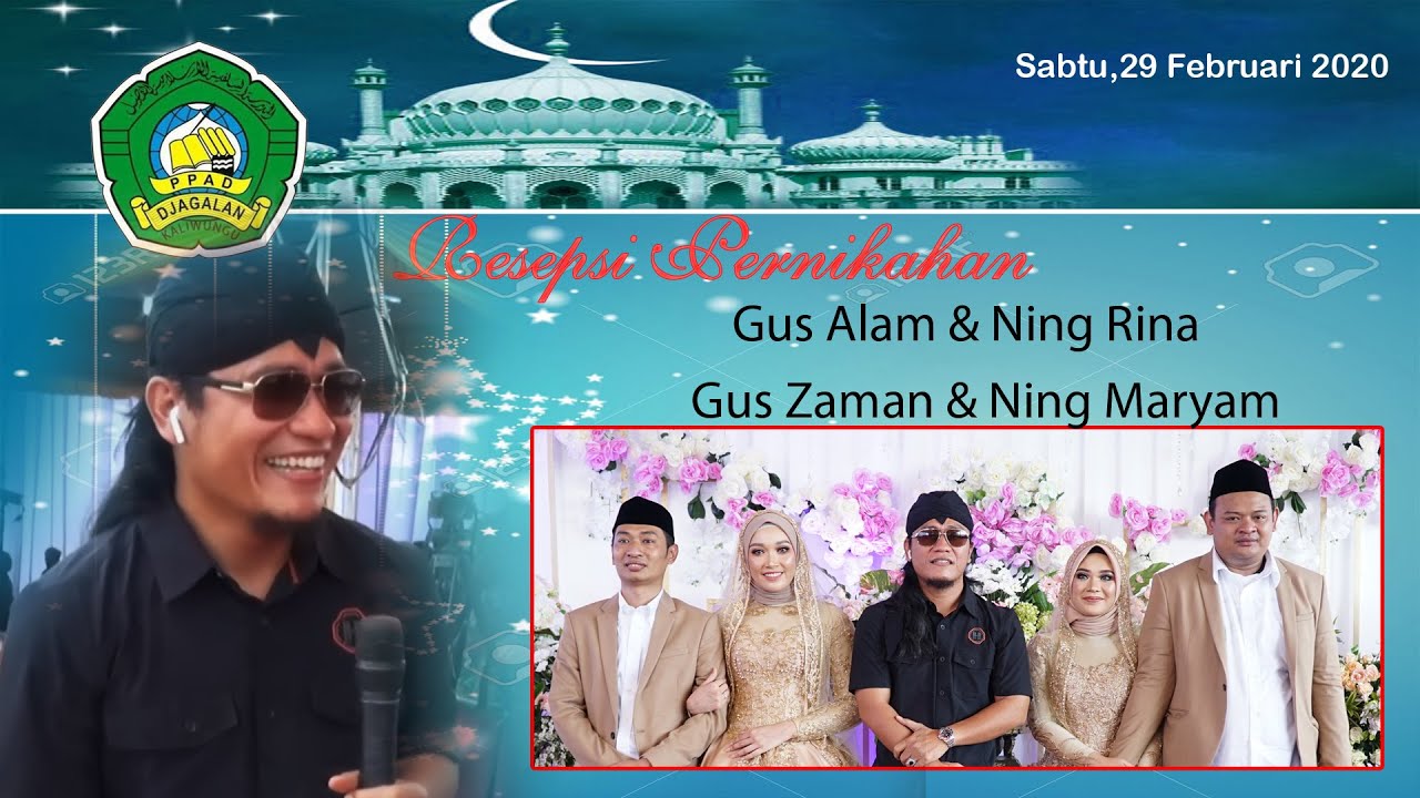 Gus Miftah Pengajian ambyarrr Resepsi Gus Alam & Gus Zaman