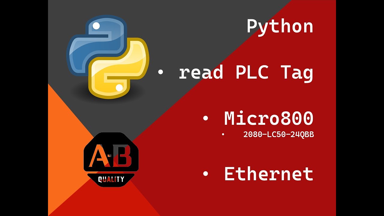 Using Python to read PLC,Micro800 Series, Micro850