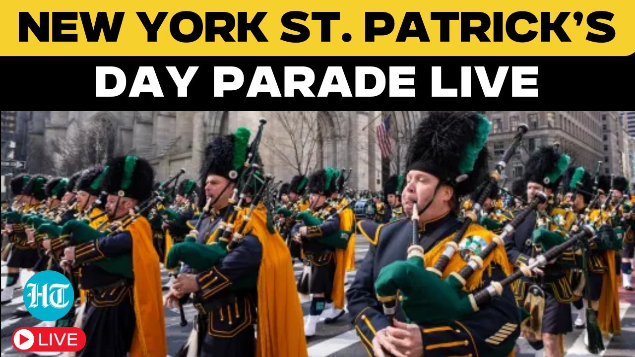 St.Patrick's Day Parade LIVE: St. Patrick’s Day Celebrations In Manhattan’s Fifth Avenue | New York