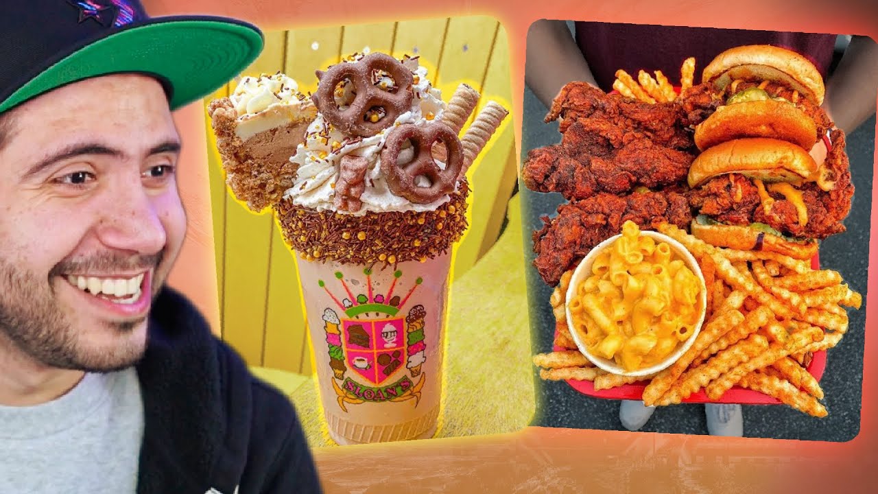 چالش غذاهای شگفت‌انگیز 😍 Amazing Food Challenge