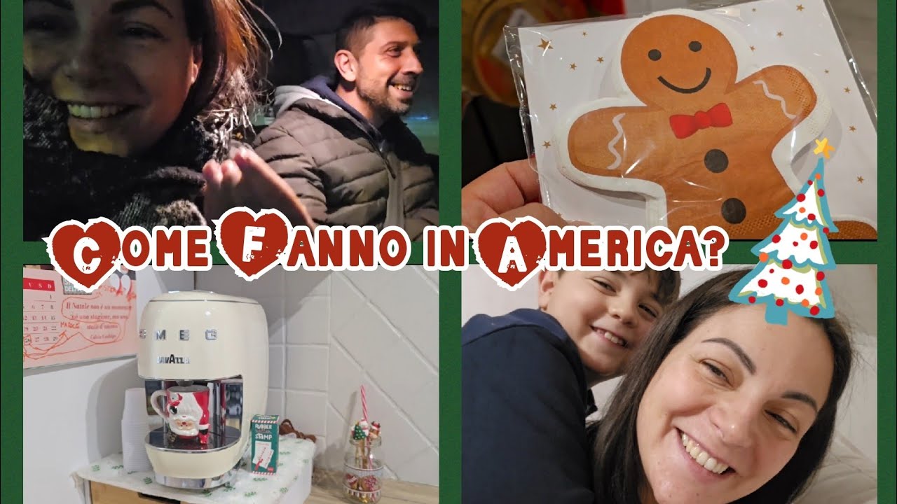 Vlogmas#12/Tradizioni Natalizie a Confronto Italia Vs America/Pranzo della Domenica 🎄